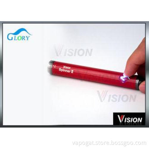 900 / 1100 / 1300mAh Rainbow E Cigarette Battery Variable V